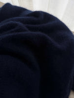 Kid mohair and wool soft pull - Mirtillo