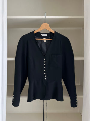 Cacharel corsage black jacket