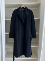 Made in Italy Wool & Cashmere blu coat