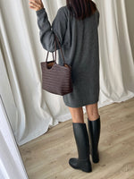 100% cashmere mini dress