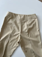 Viscose blend beige pants