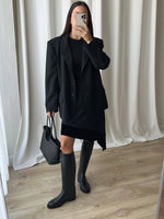 100% Wool black blazer