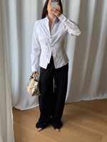 NaraCamicie cotton white shirt