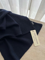 Pure cashmere cosy scarf - Blu