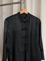 Silk blend oriental jacket