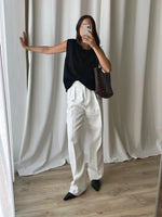 Sportmax classic pence white pants