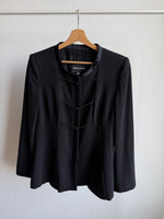 Giorgio Armani pure lightweight wool black jacket