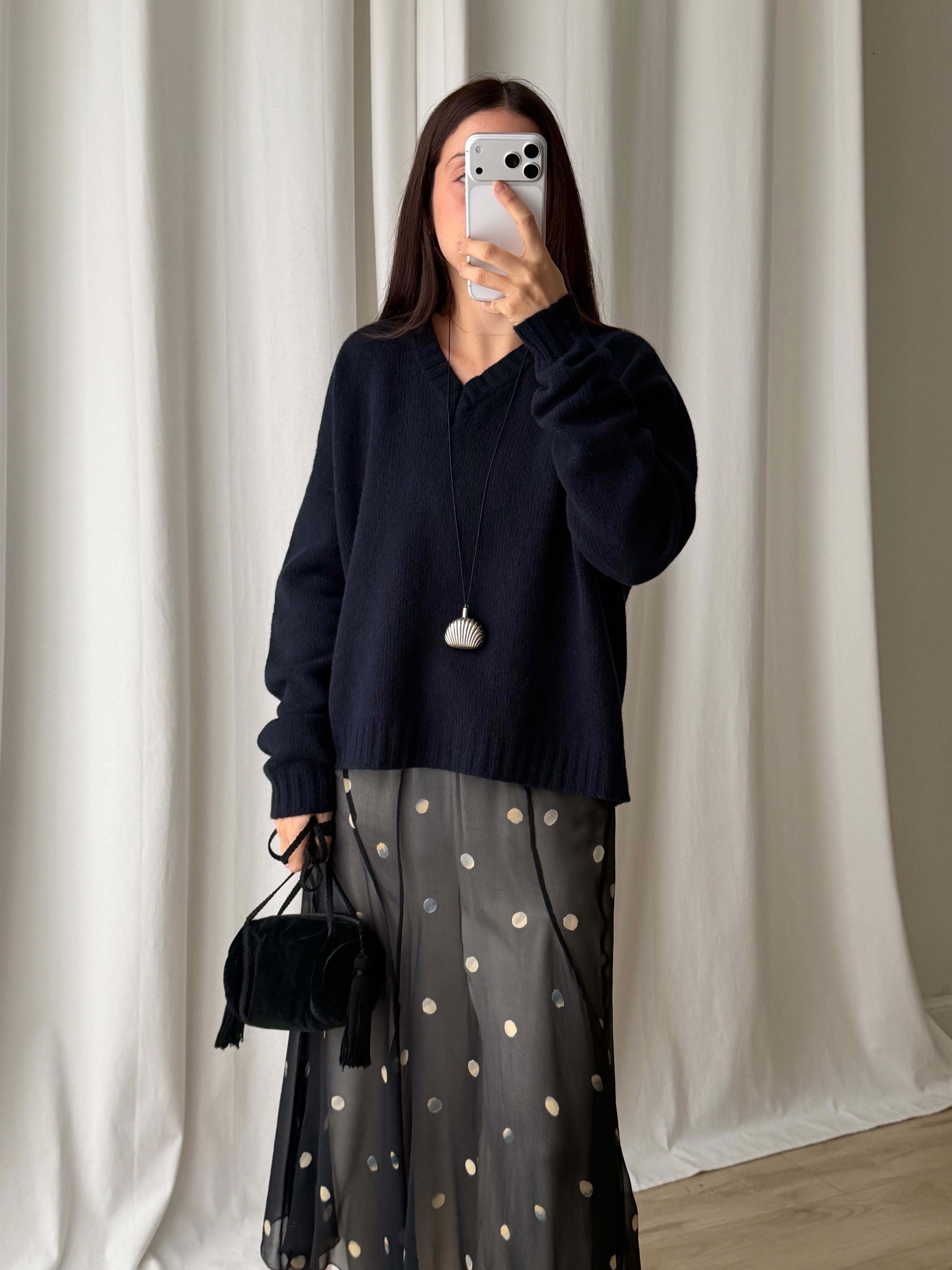 100% merino wool soft pull - Mirtillo