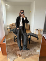 Pure viscose tailored pants - Army