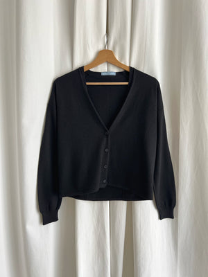 Prada pure wool crop cardigan