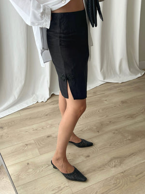 Blunauta silk blend oriental skirt
