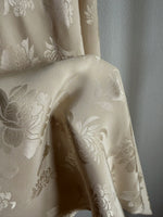 Oriental liquid midi skirt - Beige
