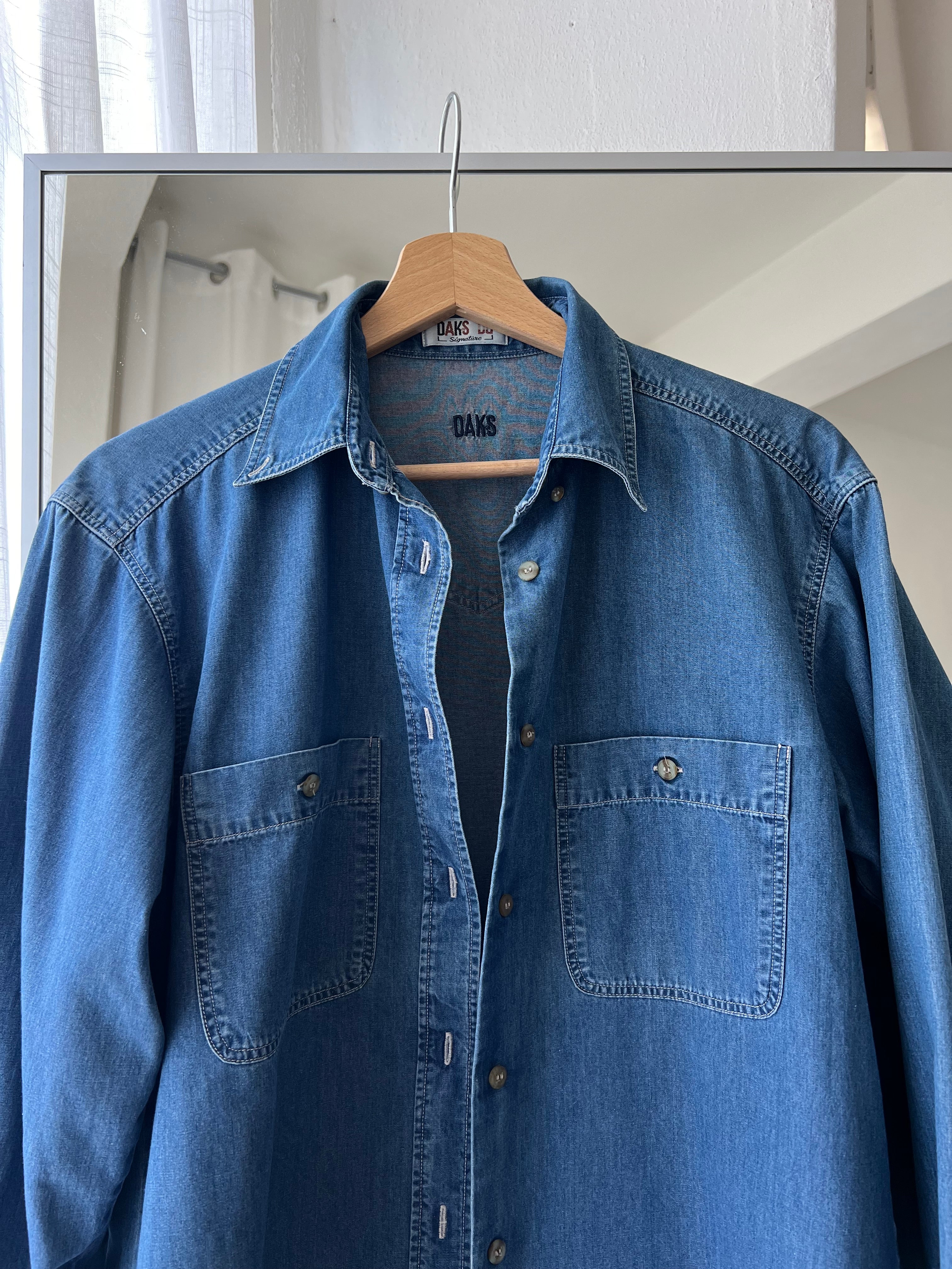 100% cotton denim shirt