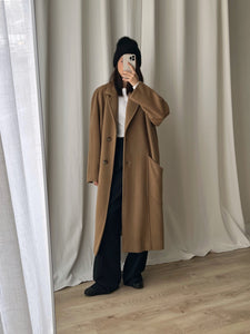 Made in Italy wool camel coat