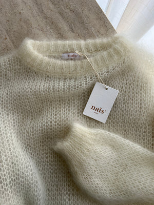80% kid mohair soft pull - Latte