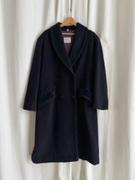 Lancetti pure wool blue coat
