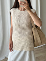 Loewe pure silk knitted top