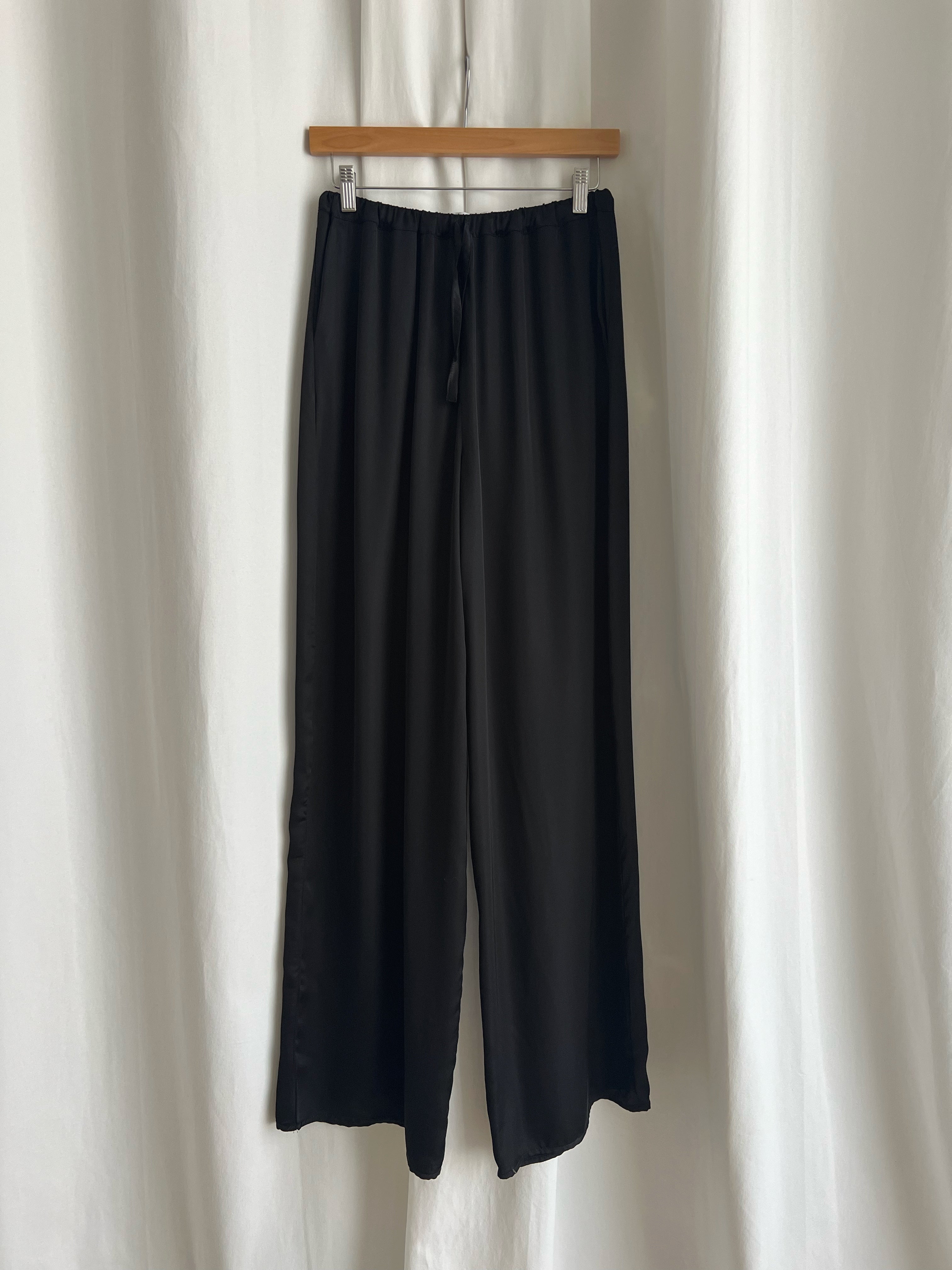 Sillabe Studio liquid pants - Black