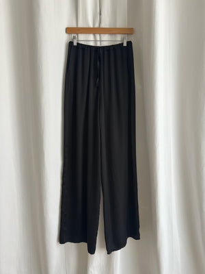 Sillabe Studio liquid pants - Black