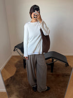 100% Cotton pull - White