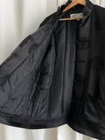 Pure silk oriental down jacket