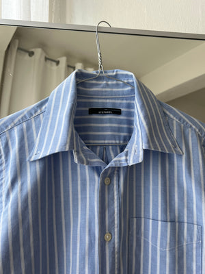 Stefanel 100% cotton striped shirt