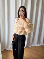 Chiffon butter top