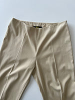 Viscose blend beige pants