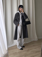 Marella wool and mohair teddy coat