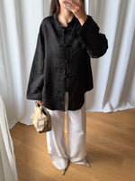 Oriental shirt-jacket