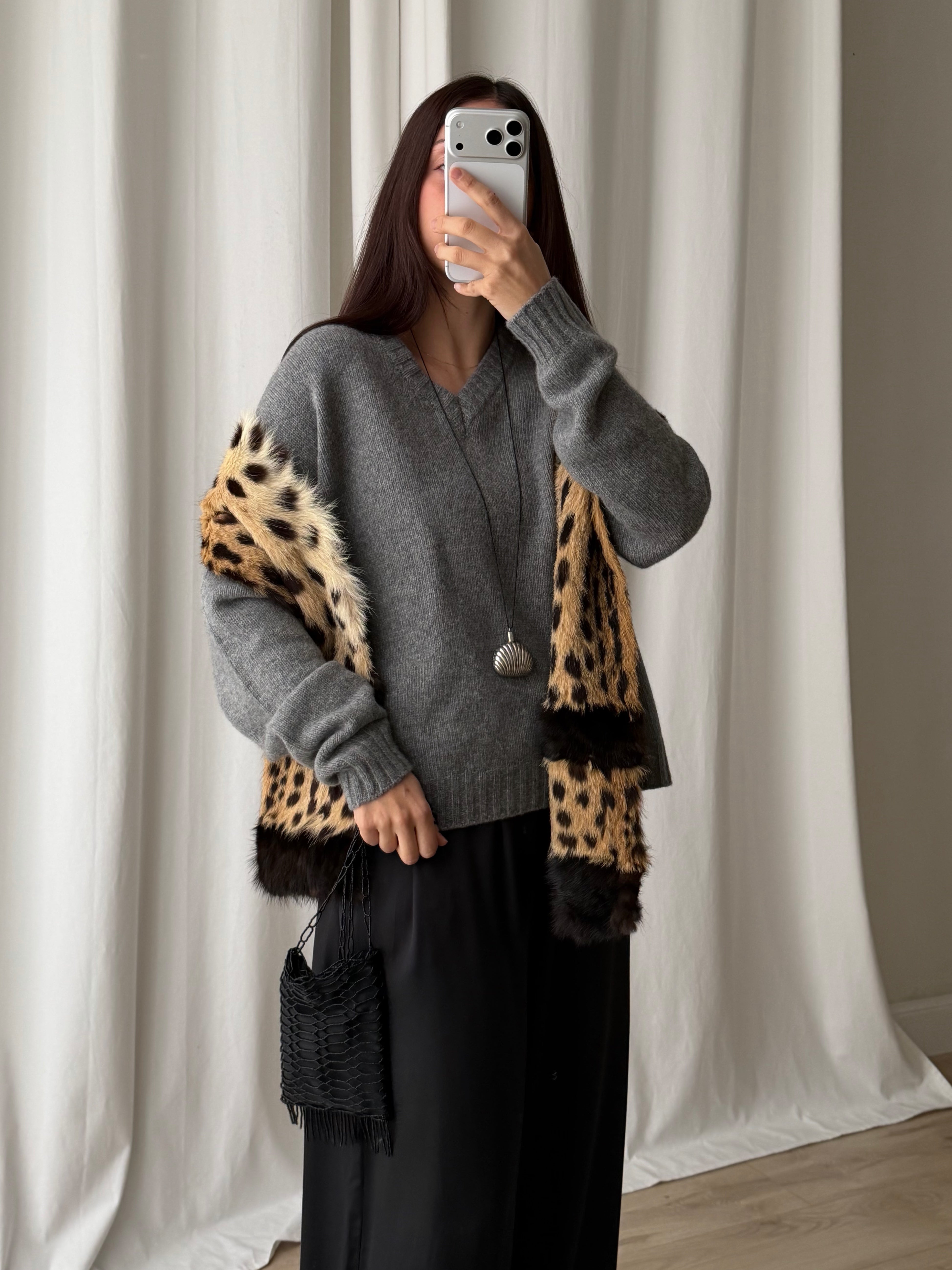 100% merino wool soft pull - Perla