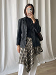 Escada real leather black jacket