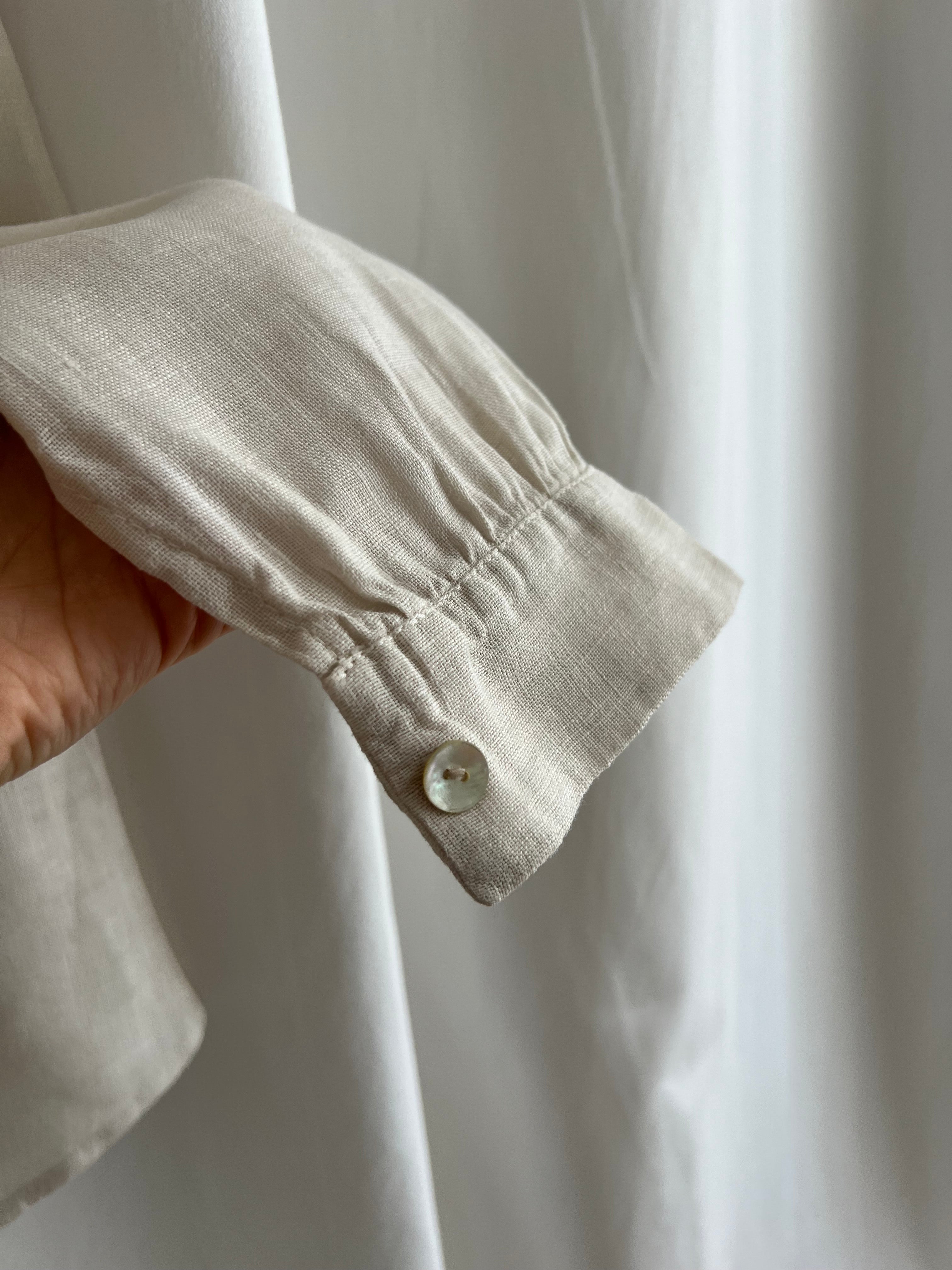 100% Linen comfy shirt - Beige