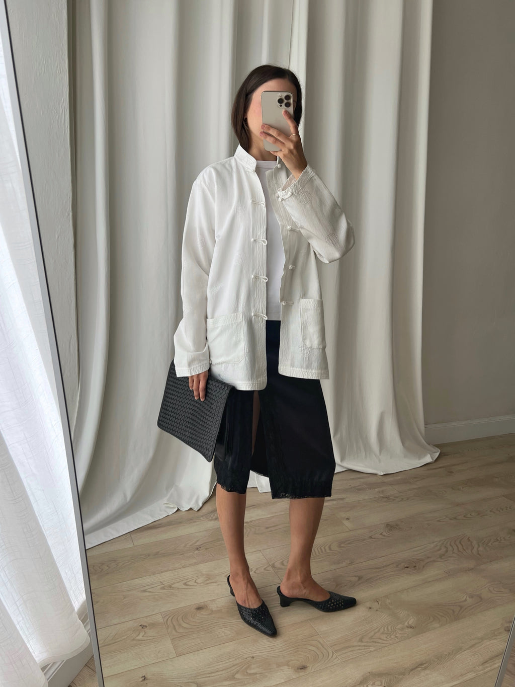 Pure silk oriental jacket