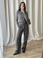 Made in Italy pure wool grey pants