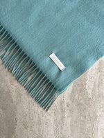 100% Cashmere acquamarina scarf