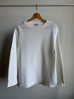 MaxMara pure cotton knitted white pull
