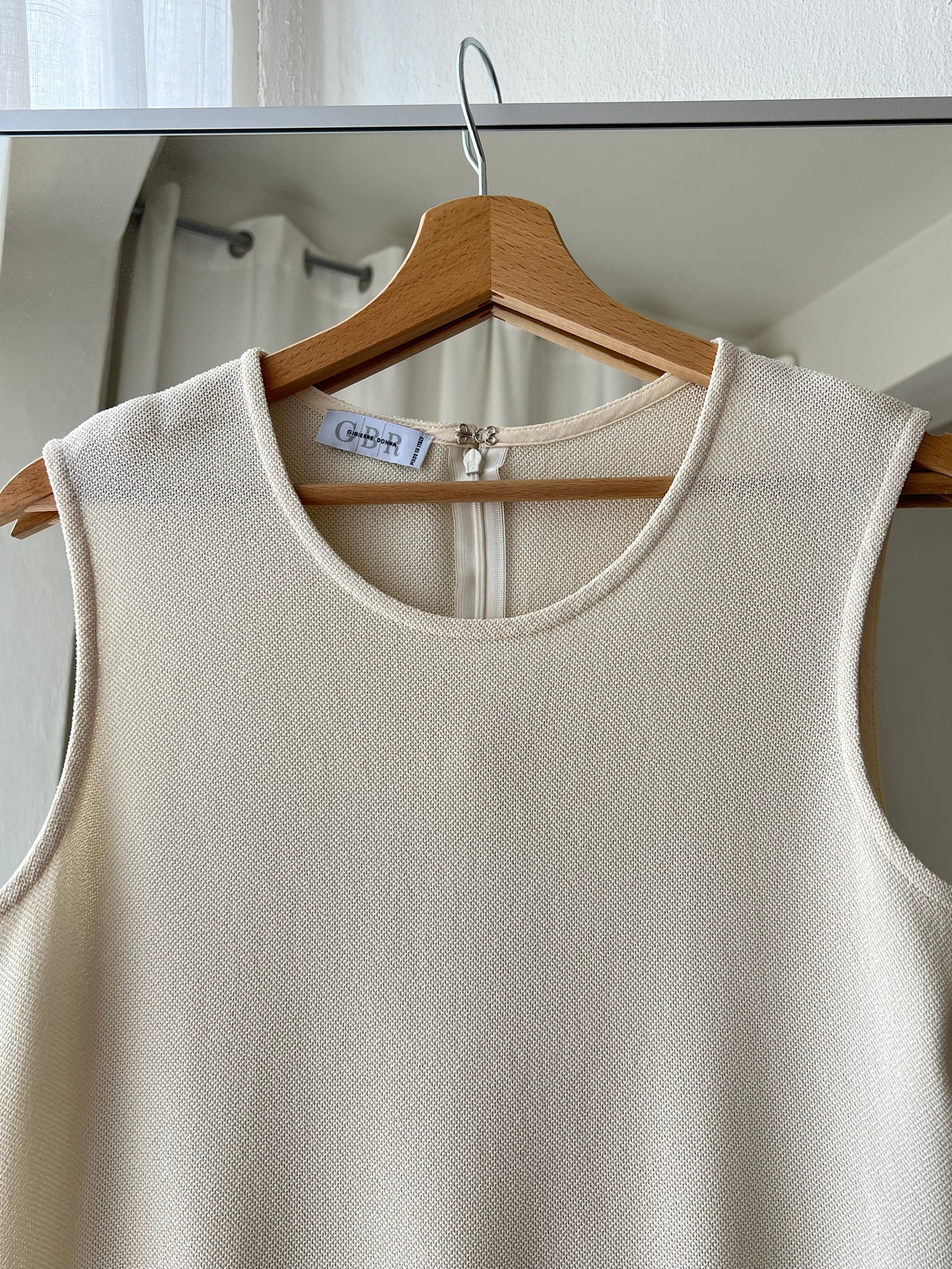 Made in Italy viscose blend cream top