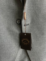 Made in Italy wool blend grey blazer