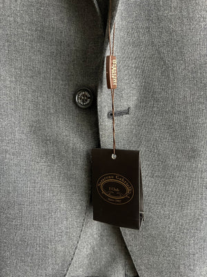 Made in Italy wool blend grey blazer