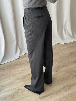 Made in Italy 100% Wool grey suit