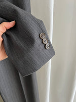 Made in Italy 100% Wool grey suit