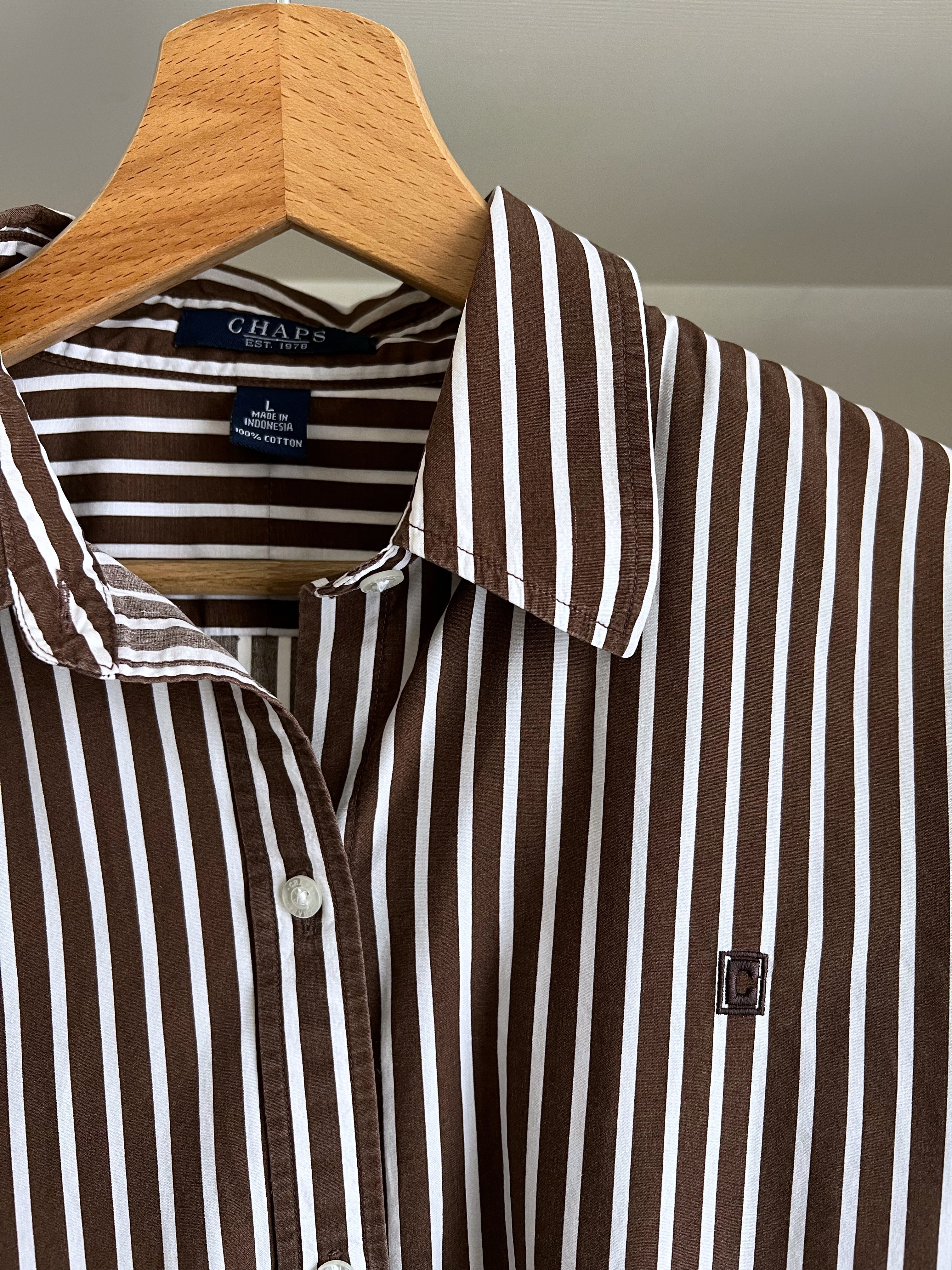 100% Cotton striped shirt