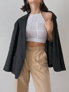 Tennè by Antonia Erre - Crochet white top