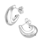 Sillabe Studio Teardrop earrings - silver 925