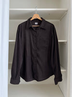 Armani viscose blend chocolat shirt