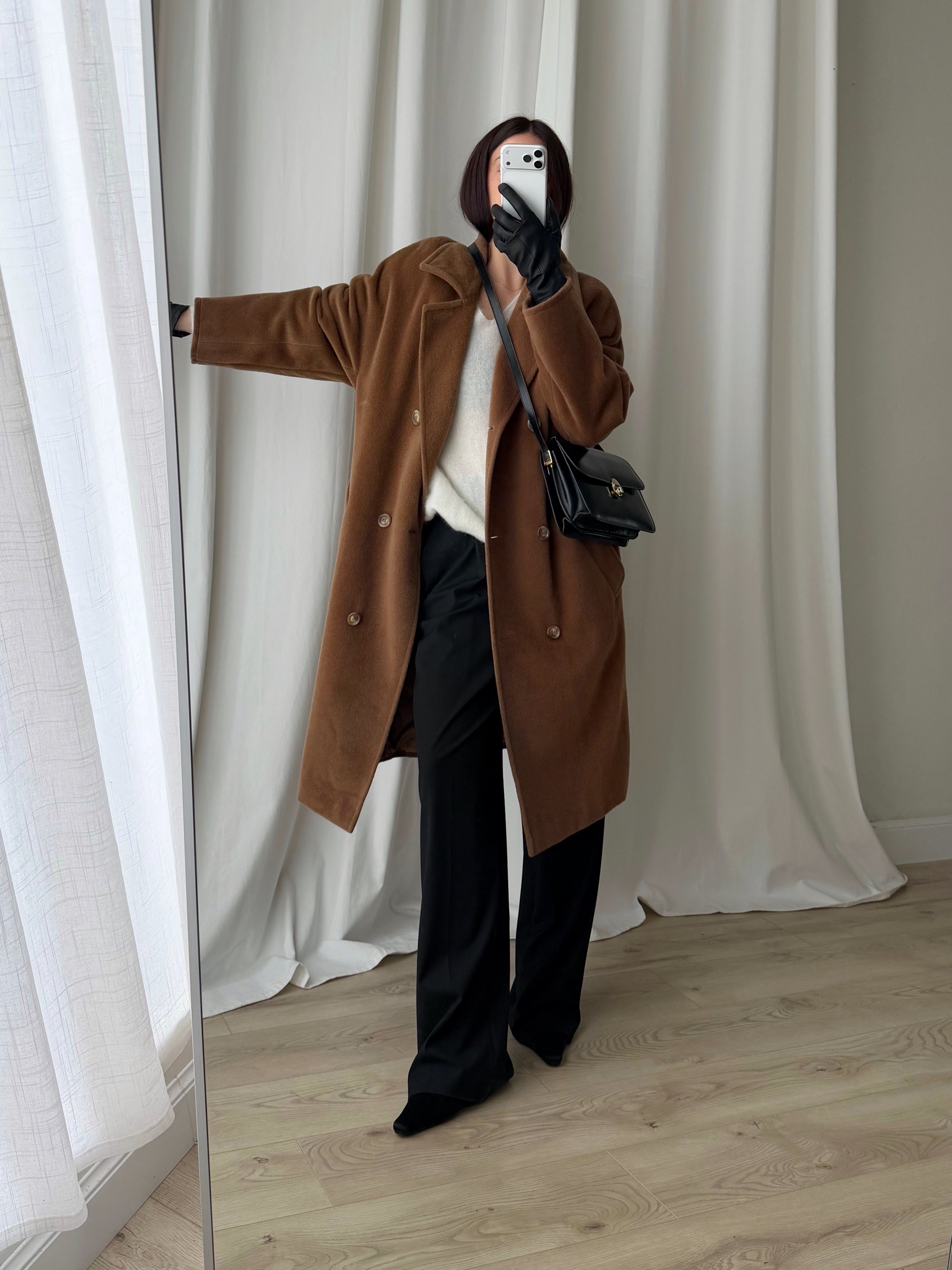 MaxMara Iconic pure wool biscuit coat