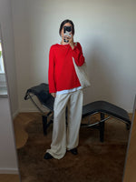 100% Cotton pull - Rosso
