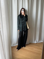 Silk blend oriental jacket