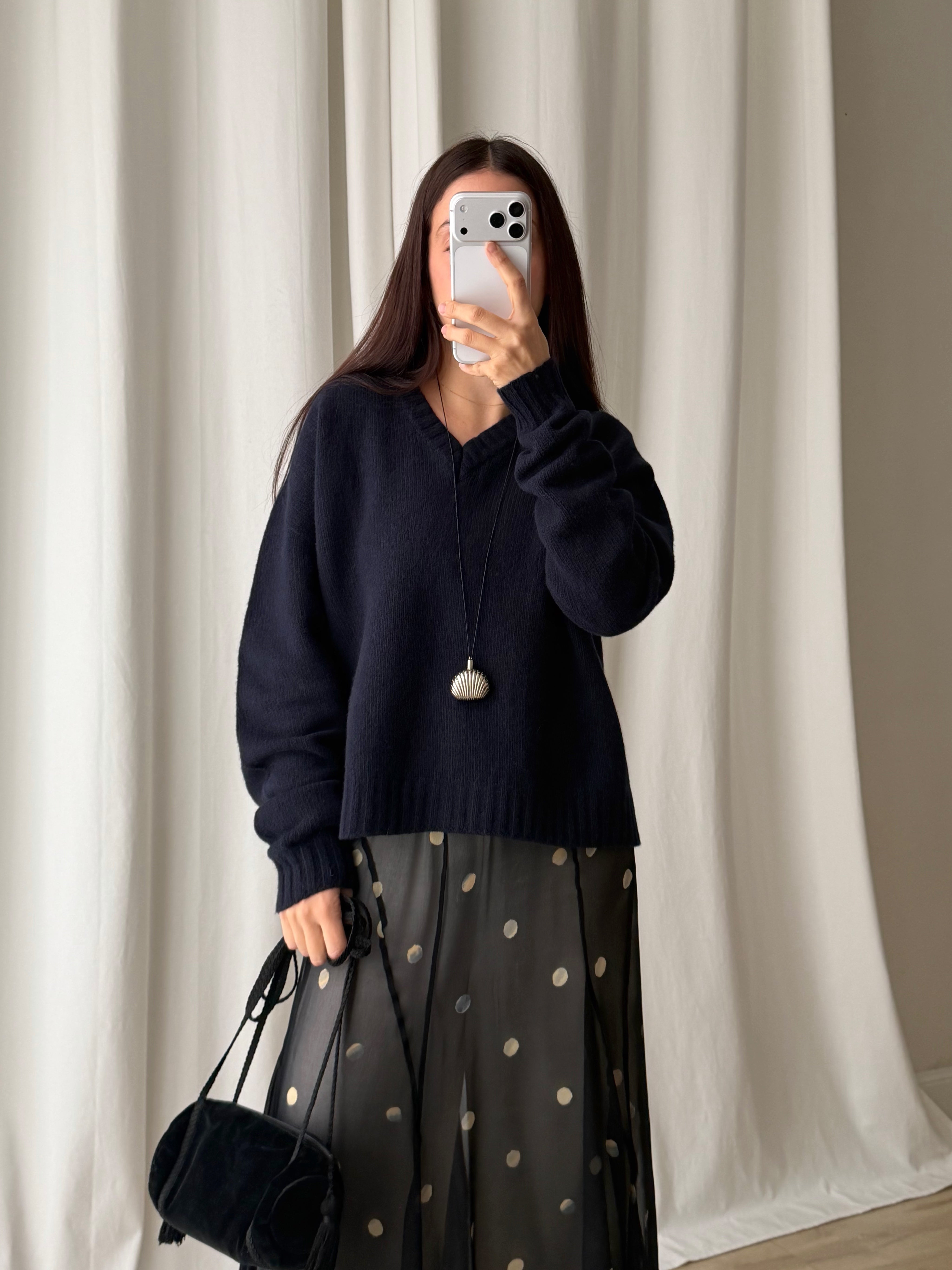 100% merino wool soft pull - Mirtillo